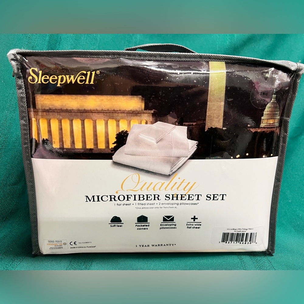 Sleepwell king sheet set